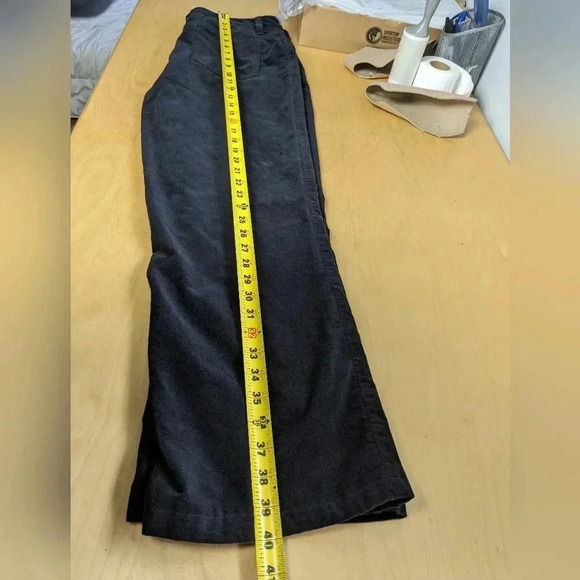 L.L BEAN Vintage Black Velvet pants for women  no size (looks like a 10-12) - Picture 9 of 11
